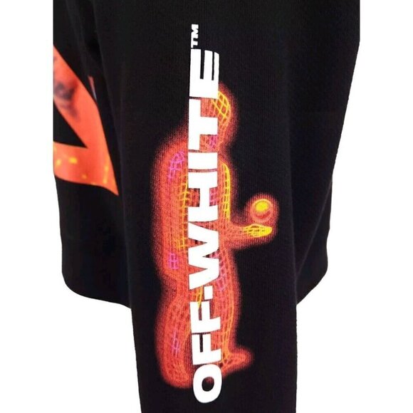 Off-White Black Hands and Planet Sweatshirt Large New Virgil Abloh - Picture 10 of 16
